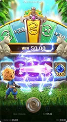 Gem Saviour Sword · Membaca teks notifikasi dan interaksi karakter petualang